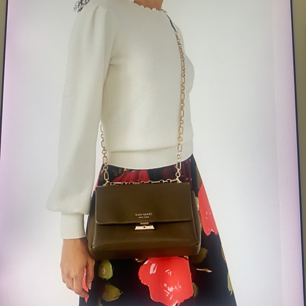 Kate Spade New York Carlyle medium Leather Crossbody bag - Picture 10 of 15